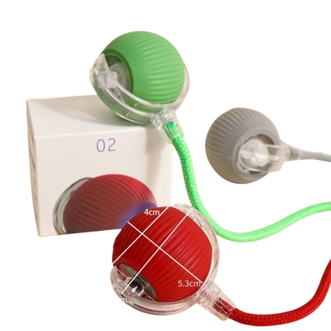 Đồ chơi bóng tự lăn và phát sáng cho chó mèo http://petshopvinh.vn/