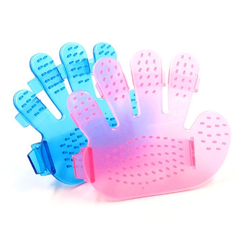 Găng tay tắm massage cho chó mèo