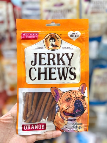 Jerky Chew thanh gặm mềm dẻo cho chó vị cam https://petshopvinh.vn/