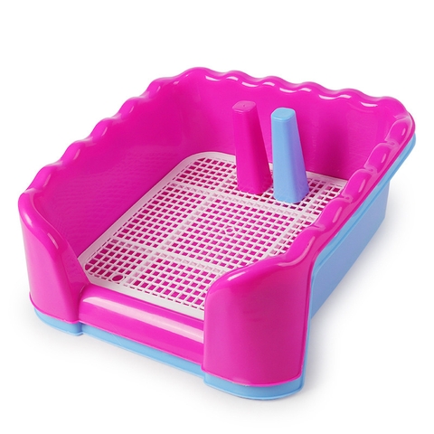 Khay vệ sinh chó có 3 thành đứng cỡ lớn