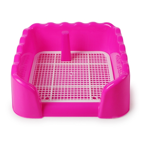 Khay vệ sinh chó có 3 thành đứng cỡ lớn