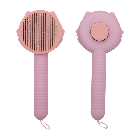 Lược chải lông có nút đẩy lông rụng https://petshopvinh.vn/