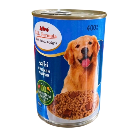 Pate lon 400g A Pro gà nấu nhuyễn cho chó trưởng thành