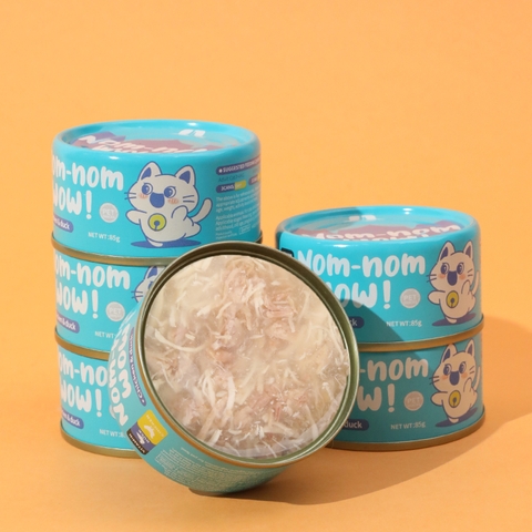 Pate lon WOW 85g cho mèo vị thịt gà và thịt vịt https://petshopvinh.vn/