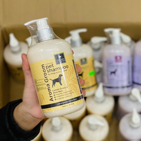 Sữa tắm Aroma Lemon Grass & Aloe Vera loại 1 cho chó