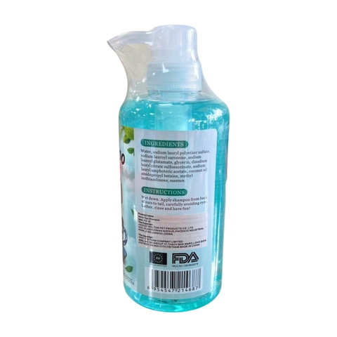 Sữa tắm cho chó YOJI hương trà https://petshopvinh.vn/