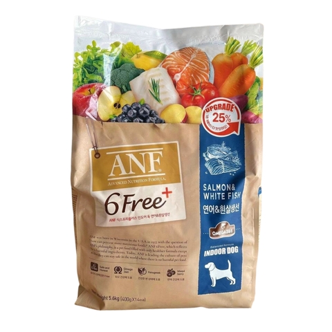 Thức ăn hạt hữu cơ Anf Salmon & White Fish cho chó thịt cá hồi và cá trắng