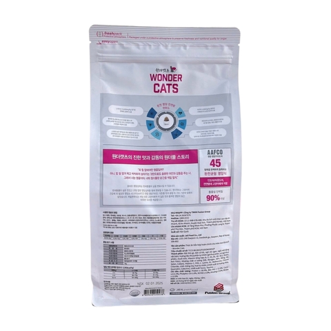 Thức ăn hạt Wonder Cats cho mèo mọi lứa tuổi https://petshopvinh.vn/