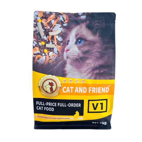 Thức ăn hỗn hợp hoàn chỉnh cho mèo CAT AND FRIEND Mix Topping