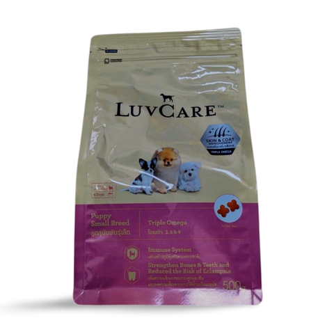 Thức ăn khô Luvcare Puppy Small Breed cho chó con cỡ nhỏ 500g