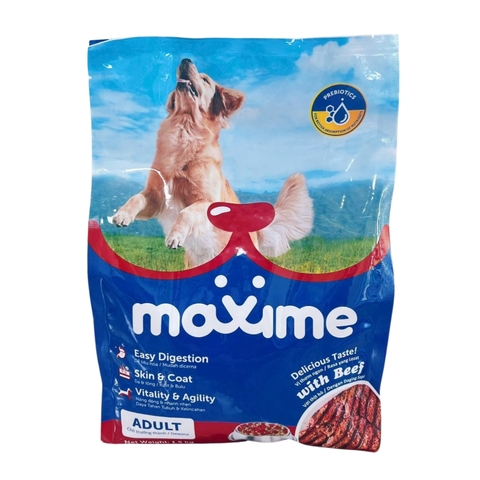 Thức ăn Maxime Adult With Beef cho chó trưởng thành vị thịt bò https://petshopvinh.vn/