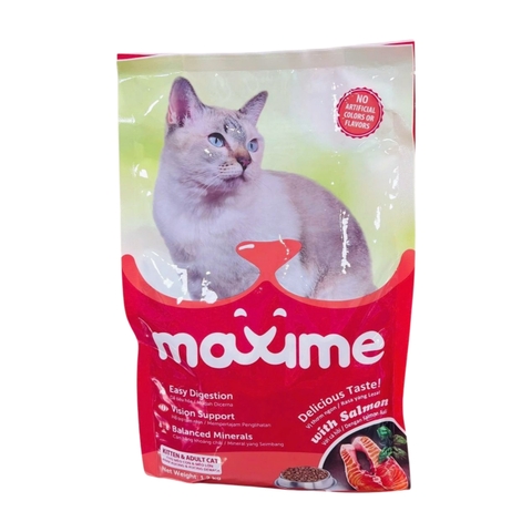 Thức ăn Maxime Kitten & Adult Cat with Salmon cho mèo mọi lứa tuổi vị cá hồi