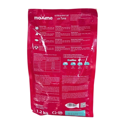 Thức ăn Maxime Kitten & Adult Cat with Tuna cho mèo mọi lứa tuổi vị cá ngừ https://petshopvinh.vn/