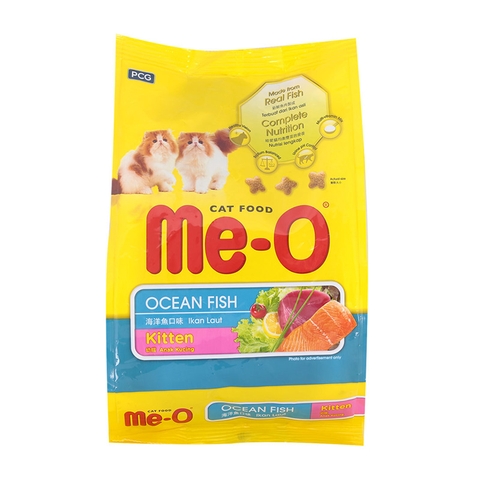 Thức ăn Mèo Me-O Kitten Ocean Fish cho mèo con