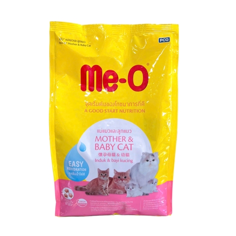 Thức ăn Mèo Me-O Mother and Baby Cat cho mèo mẹ và mèo con