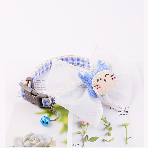 Vòng cổ nơ to cao cấp cho chó mèo https://petshopvinh.vn/