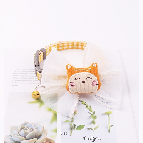 Vòng cổ nơ to cao cấp cho chó mèo https://petshopvinh.vn/