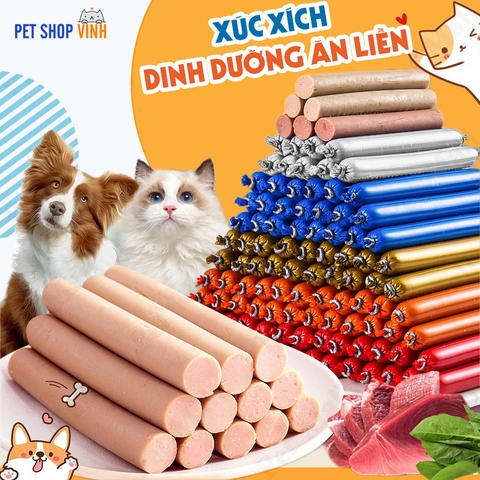 Xúc xích cho chó mèo Taotao