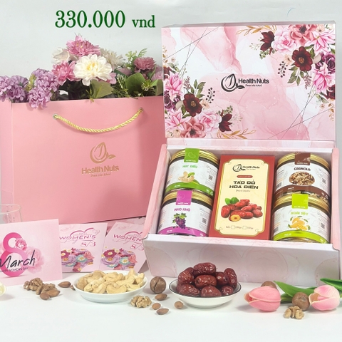 Hộp quà Hạt Dinh Dưỡng, Sang Trọng, ý nghĩa dành tặng vợ, thầy cô giáo, đối tác