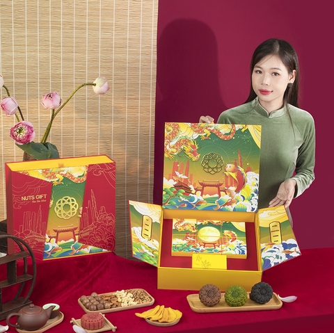 Hộp quà Healthy MoonCake Thịnh Vượng 1