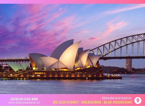 Tour Úc 7N6D  • Khám Phá Sydney, Melbourne Mùa Thu • JQ