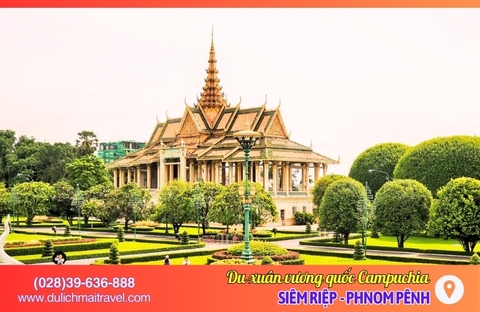 Tour Campuchia Tết 2025 • Khám Phá Angkor Huyền Bí 4N3Đ