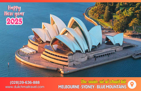 Tour Úc Mùng 3 Tết 2026 • Khám Phá Sydney, Melbourne 7N6D