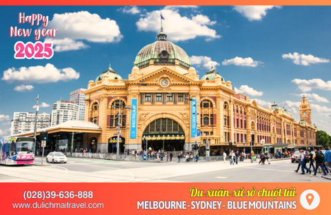Tour Úc 7N6D • Melbourne Sydney [LỄ 30/04]