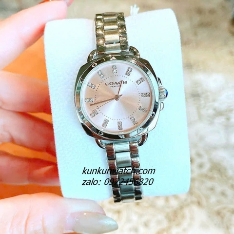 Đồng Hồ Nữ Coach Tatum 14504152 Silver Mặt 28mm