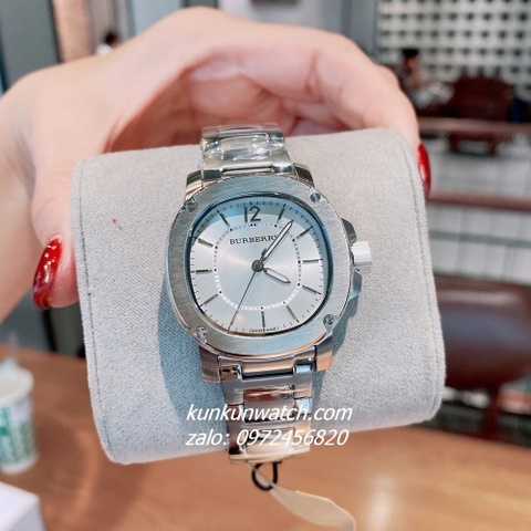 Đồng Hồ Nữ Burbery The Britain BBY1703 Silver 34mm