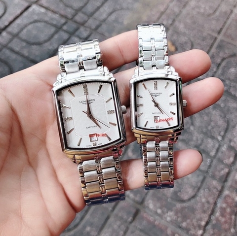 Đồng Hồ Đôi LONGINES LGOTTC05 - Dây kim loại
