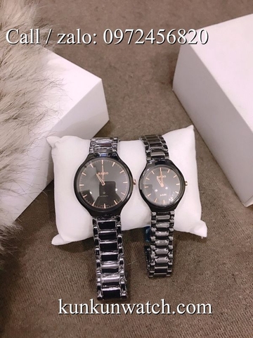 Đồng Hồ Đôi Rado RDOATC044 - Dây Đá Ceramic Đen ( 30mm - 40mm )