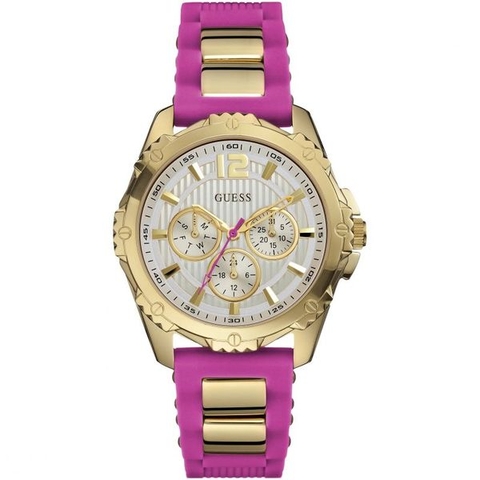 Đồng Hồ Nữ Guess W0325L3 - Dây Cao Su Phá Cách - 39mm