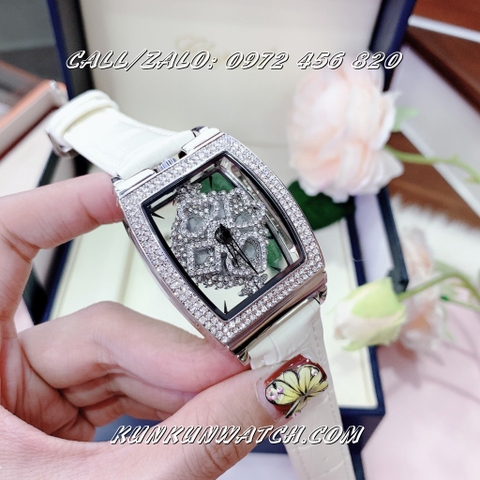 Đồng Hồ Nữ Chopard CPXND012 - Dây Da Trắng - 33mm