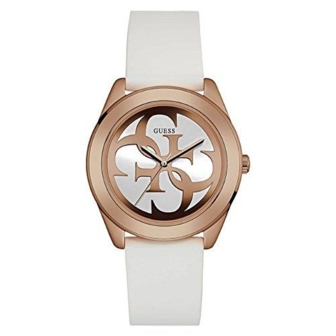 Đồng Hồ Nữ Guess W0911L5 - Mặt Số Hoa Văn 4 Chữ G - Dây Cao Su - 39mm