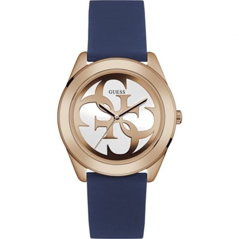 Đồng Hồ Nữ Guess W0911L6 - Mặt Số Hoa Văn 4 Chữ G - Dây Cao Su - 39mm