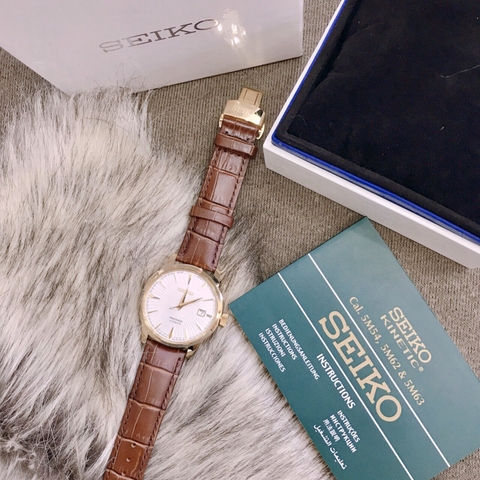 Đồng Hồ Nam Seiko SKCD012 - Automatic - Dây Da  -  40,5mm
