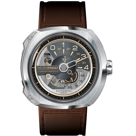 Đồng Hồ Nam Sevenfriday  V2/01 - Automatic - Dây Da