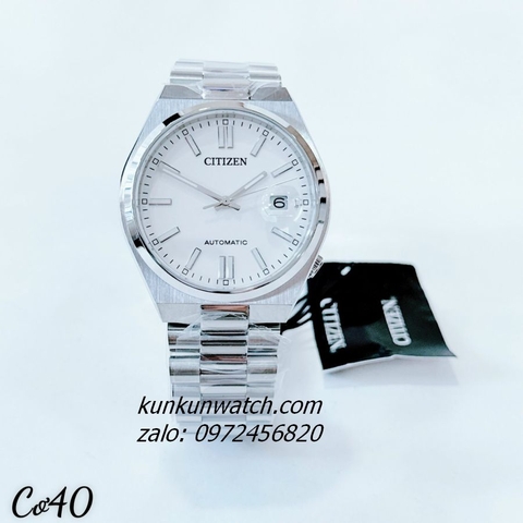 Đồng Hồ Nam Citizen Tsuyosa Automatic Silver 40mm