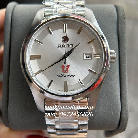 Đồng Hồ Nam Rado Golden Horse Mỏ Neo Silver 42mm