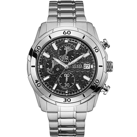 Đồng Hồ Nam Guess Vault Chronograph W0746G2 Silver 6 Kim 46mm