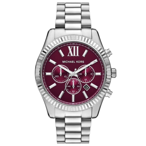 Đồng Hồ Nam Michael Kors Lexington Chronograph MK9242 Silver 44mm