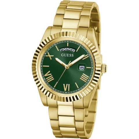 Đồng Hồ Nam Guess GW0256G18 Niềng Khía Vỏ Gold Mặt 42mm