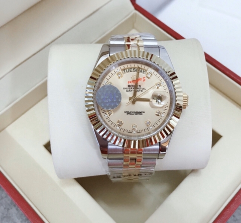 Đồng Hồ Nam ROLEX  RLCT054 - Automatic - Dây Kim Loại  -  41mm