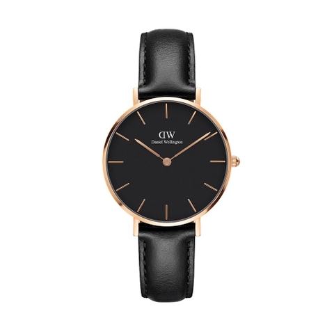 Đồng hồ Nữ Daniel Wellington Classic Black Petite Sheffiefld 32mm Rose Gold DW00100168