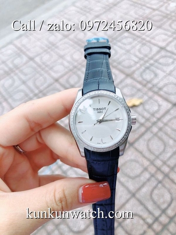 Đồng Hồ Nữ Tissot TSNDTC021 - Dây Da Đen - 32mm