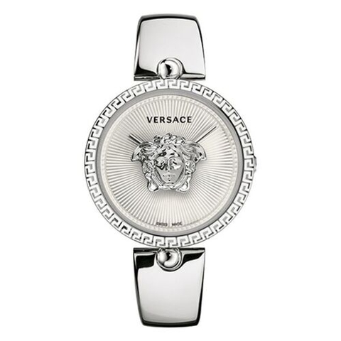 Đồng Hồ Nữ Versace Palazzo Empire Dây Đeo Kiểu Dáng Kiềng Màu Bạc - 39mm
