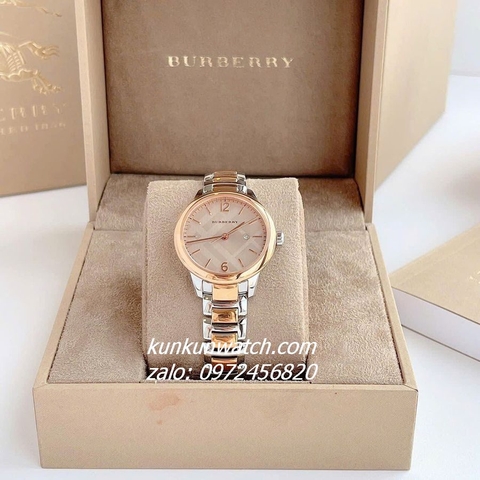 Đồng Hồ Nữ Burrbery Classic Round  BU10117 Demi Rose Gold 32mm