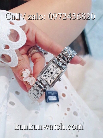 Đồng Hồ Nữ Longines Dolcevita  LGNT011 - Dây Bạc - 19,8 x 24,5mm