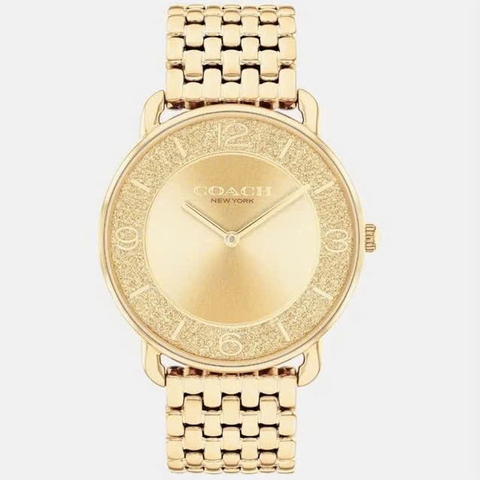 Đồng Hồ Nữ Coach Elliot 14504374 Gold Mặt 36mm